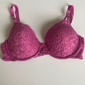 Maidenform pink lace bra size 34D